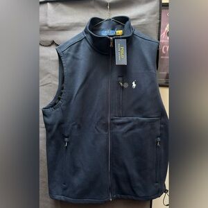 NWT - Polo Ralph Lauren Double-Knit Vest - Aviator Navy